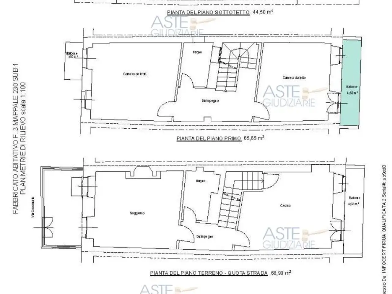 Autorimessa in Via Cocconato, 26, 14027 Moransengo-Tonengo At, Italia 26, Morasengo-Tonengo, {3} - Planimetria 1