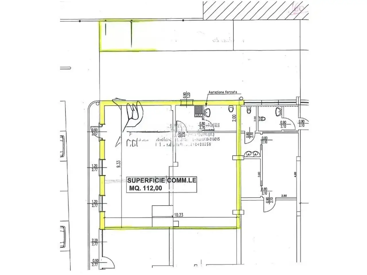 Negozio in Via Tofana Prima 23, Feltre, {3} - Planimetria 1