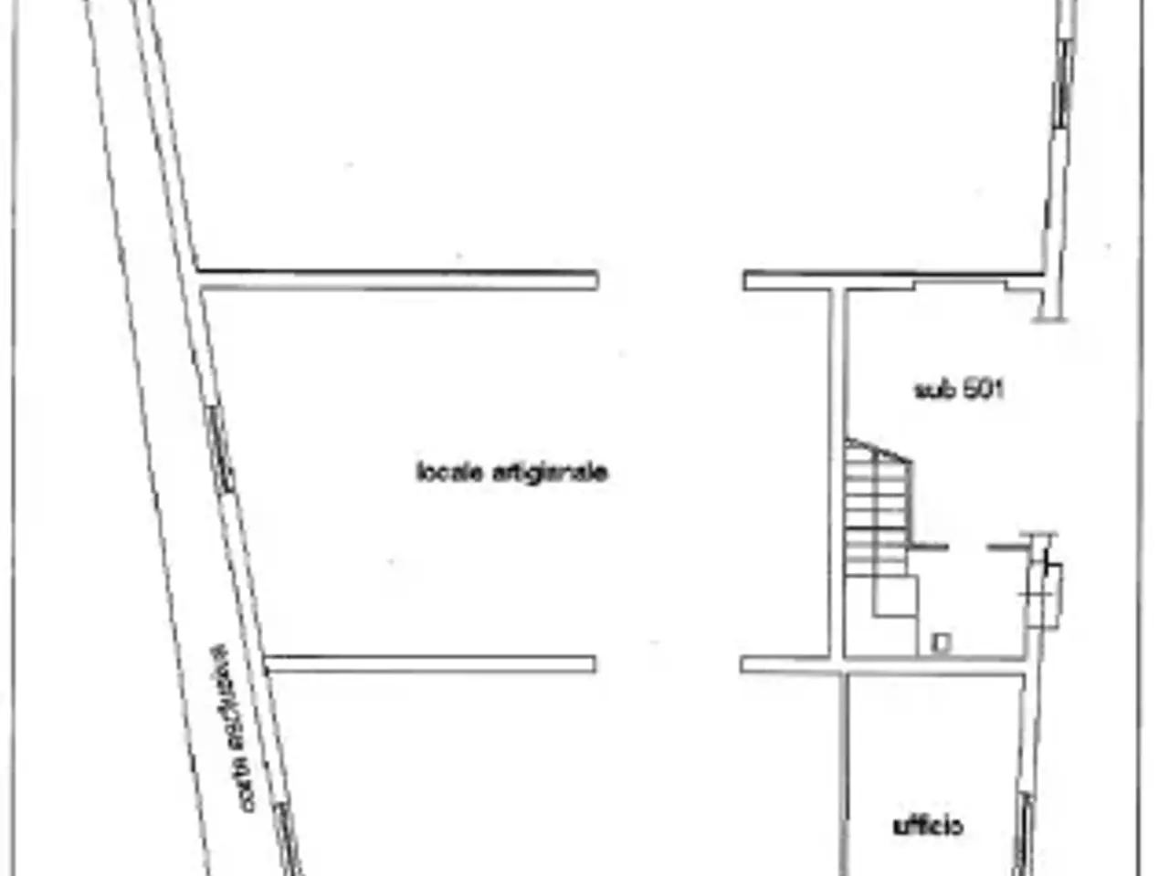 Capannone in Via Lucrezia Romana, Ciampino, {3} - Planimetria 1