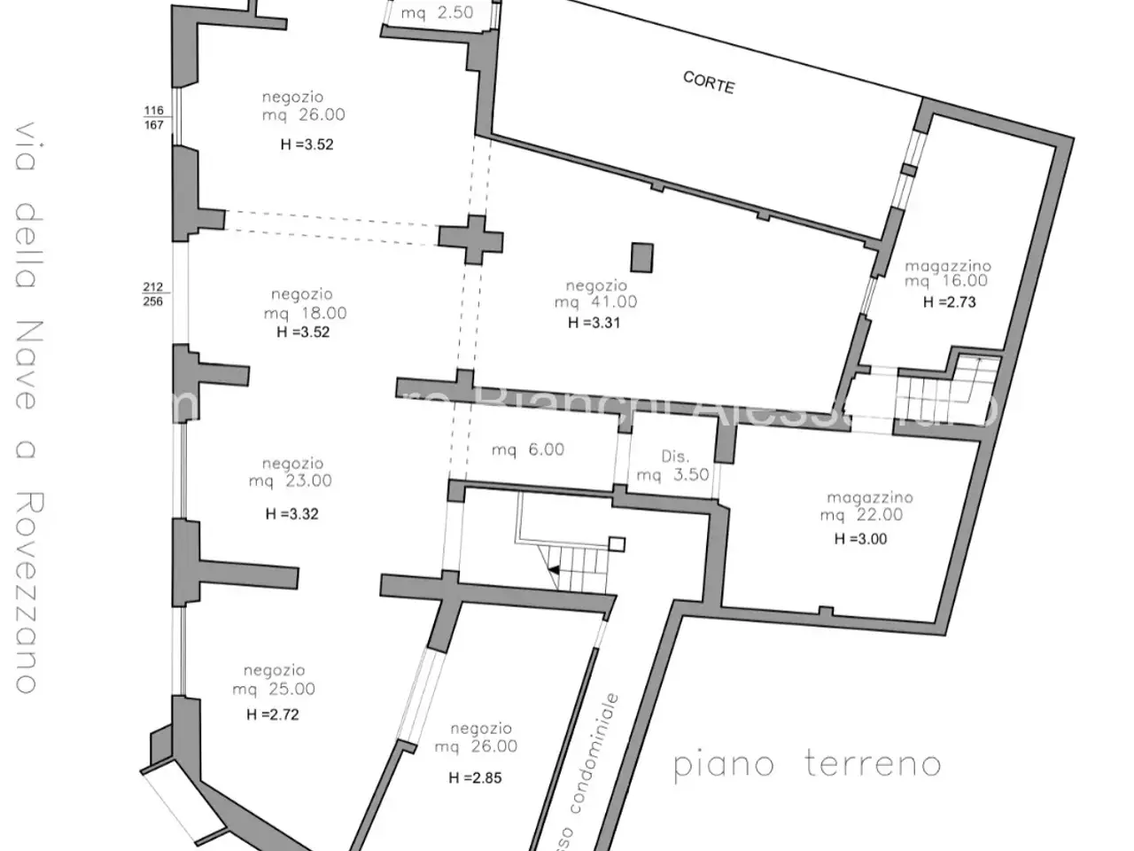 Negozio in Via della Nave a Rovezzano, Bagno A Ripoli, {3} - Planimetria 1