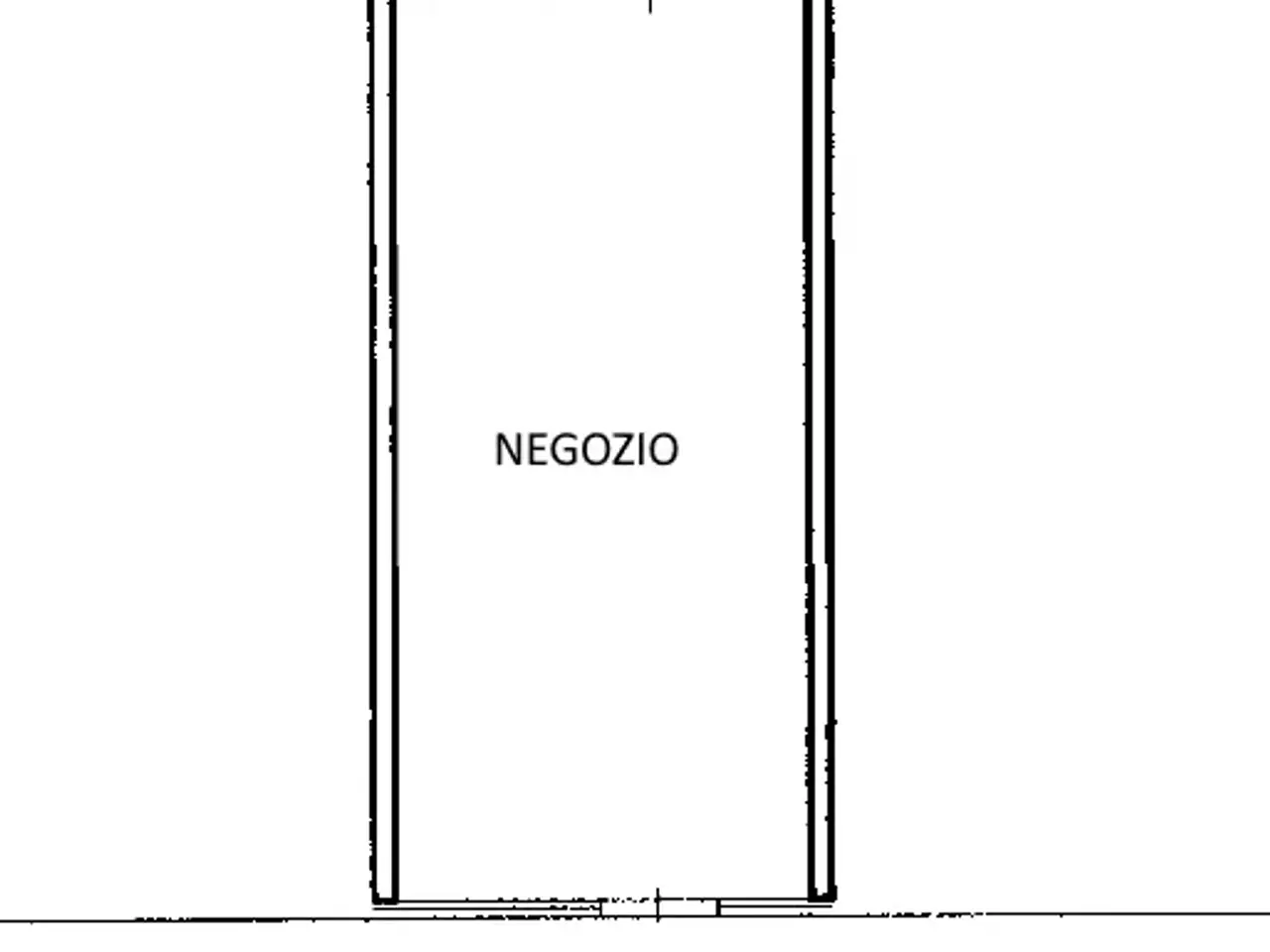 Negozio in Via Don Filippo Bassi, Nave, {3} - Planimetria 1