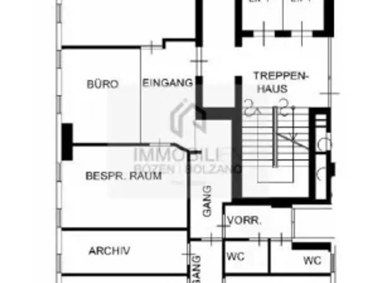 Ufficio in Piazza Fiera 1, Bolzano, {3} - Planimetria 1
