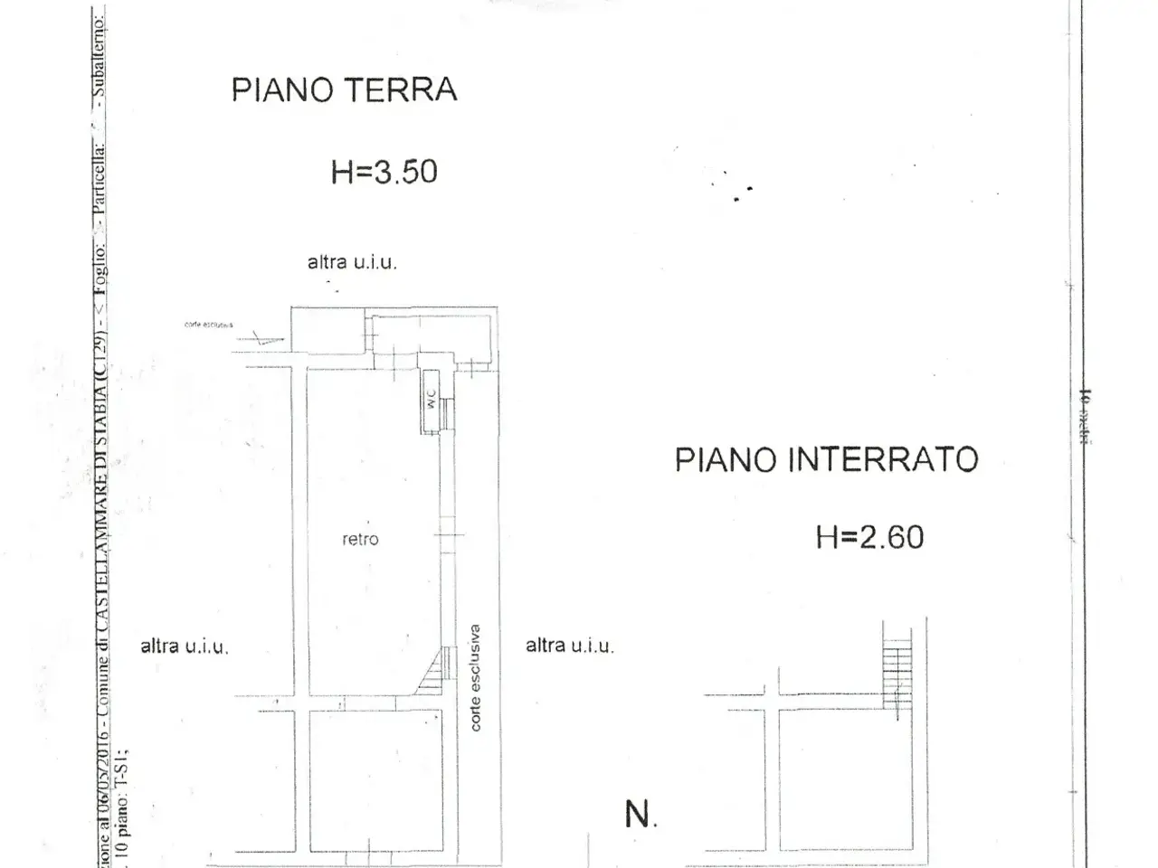 Pasticceria in Via Giovanni Pascoli 10, Castellammare Di Stabia, {3} - Planimetria 1
