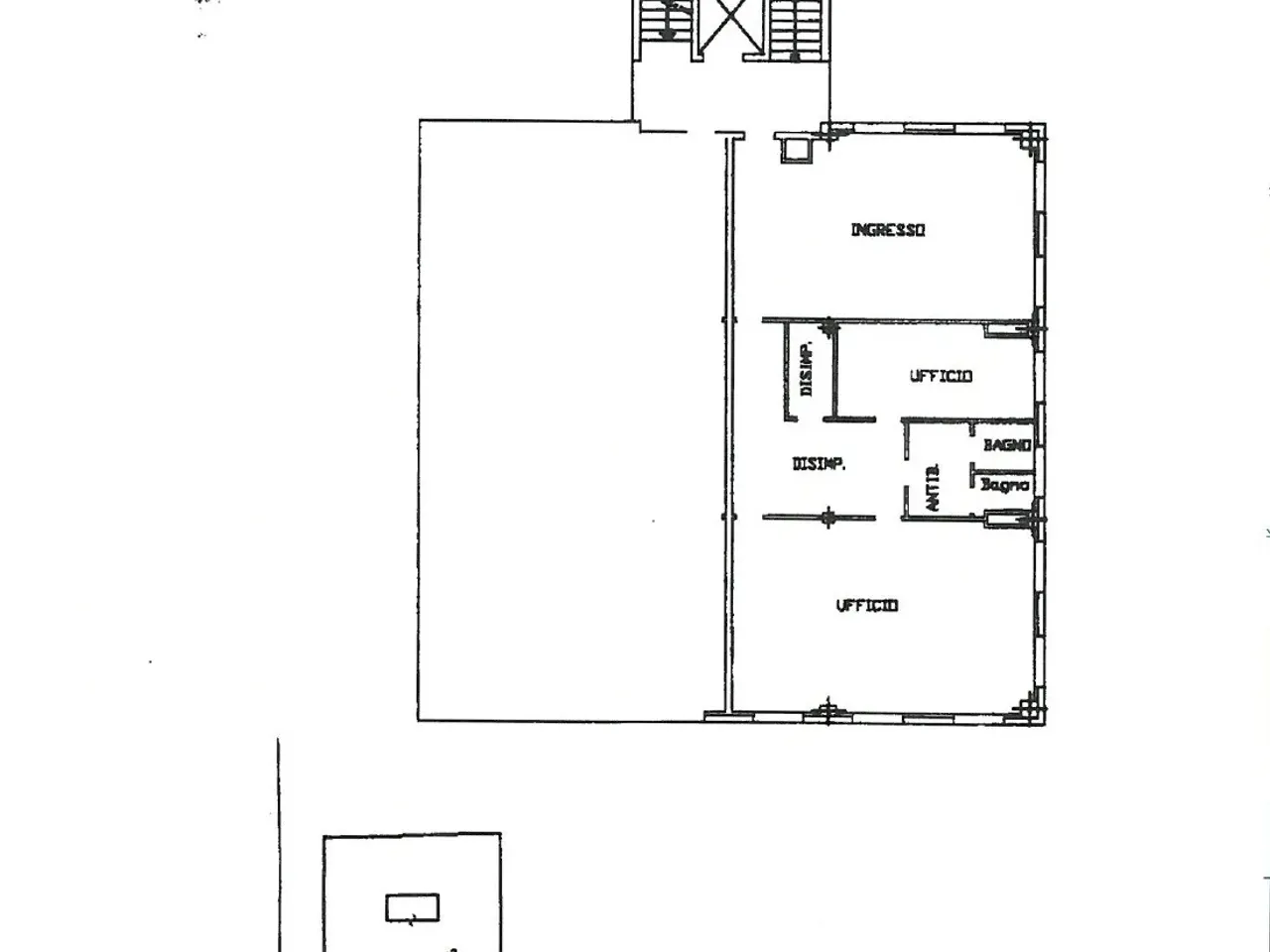 Ufficio in Via delle Querce 2, Anzola Dell'Emilia, {3} - Planimetria 1