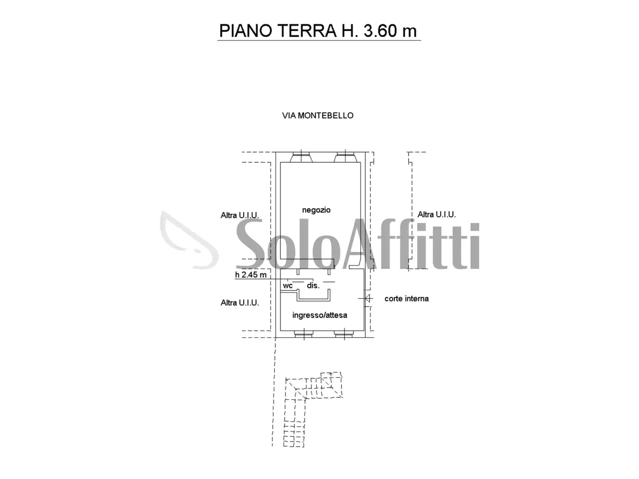 Negozio in , Mariano Comense, {3} - Planimetria 1