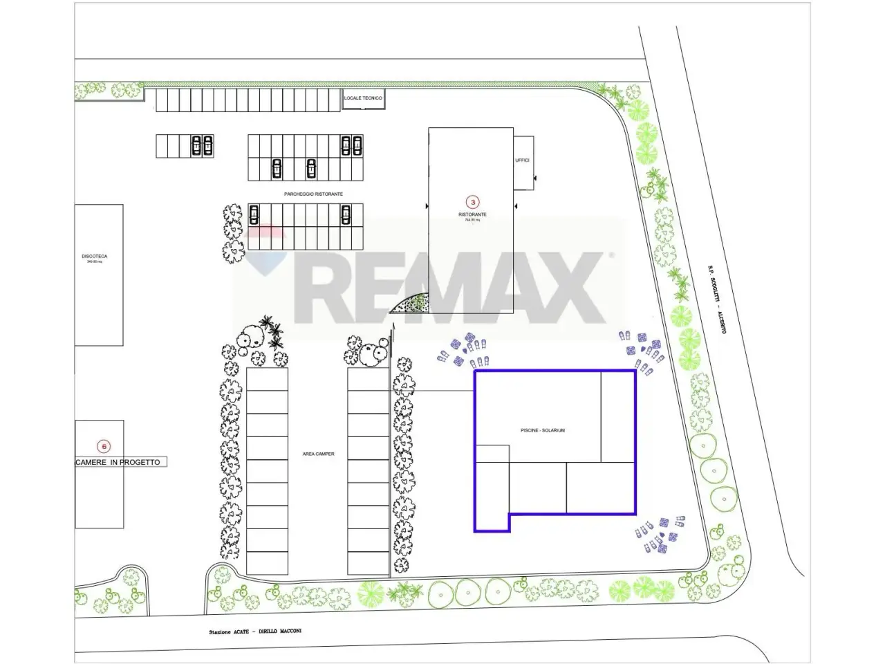 Albergo in Sp 31, Acate, {3} - Planimetria 1
