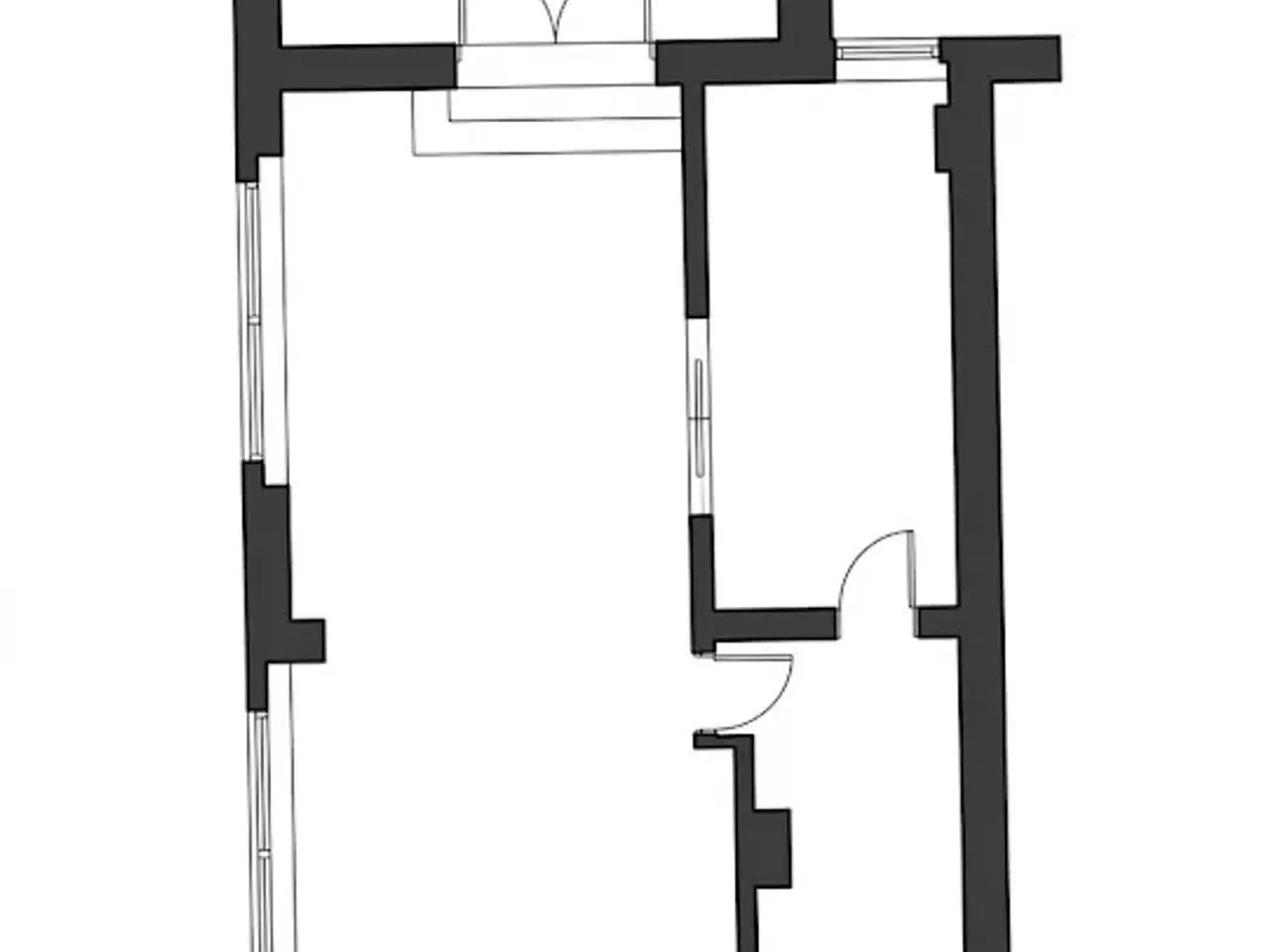 Negozio in Via Folco Portinari, Roma, {3} - Planimetria 1
