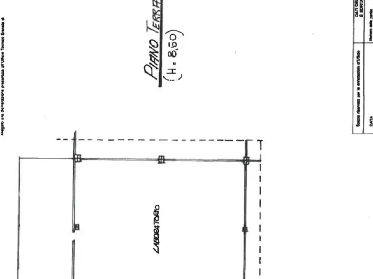 Capannone in Via Pietro Nenni 71, Settimo Torinese, {3} - Planimetria 1
