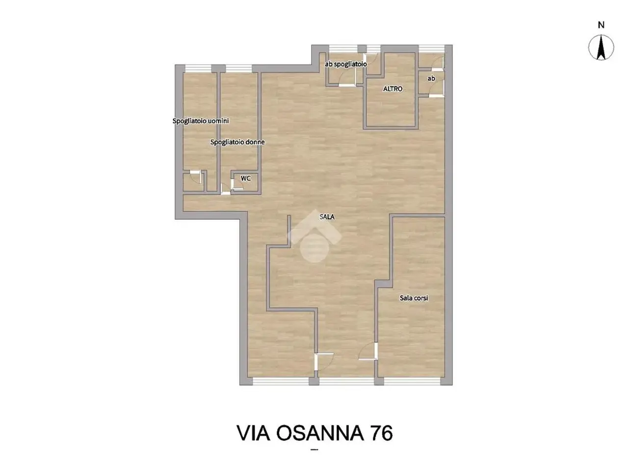 Negozio in Via Osanna 76, Brindisi, {3} - Planimetria 1