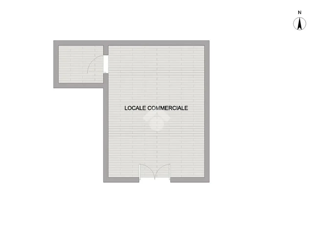 Negozio in Via Monte di Dio 81, Napoli, {3} - Planimetria 1