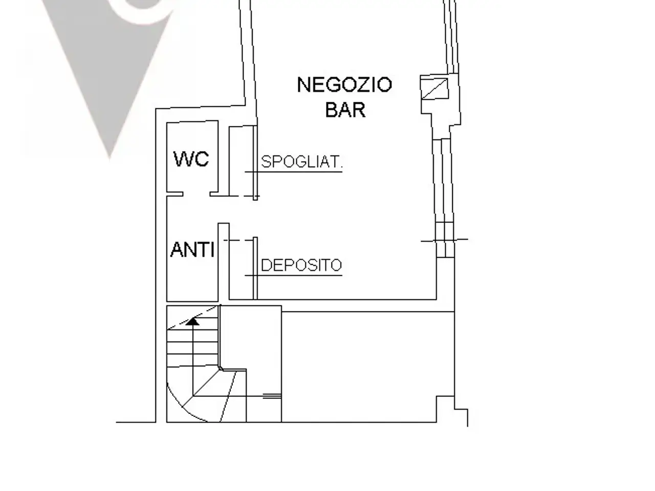 Bar in Via Oreste da Molin, Piove Di Sacco, {3} - Planimetria 1
