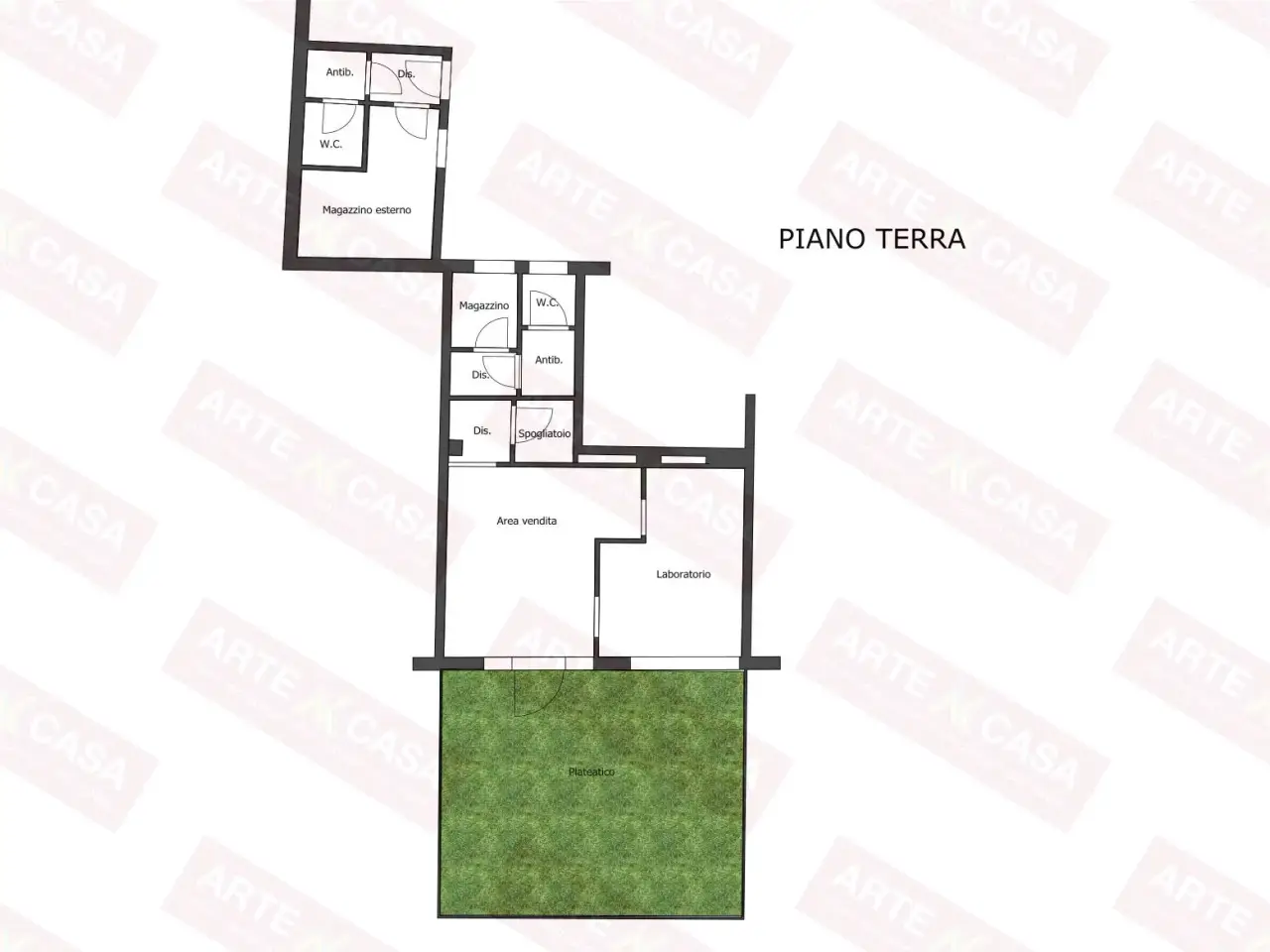 Negozio in , Dolo, {3} - Planimetria 1