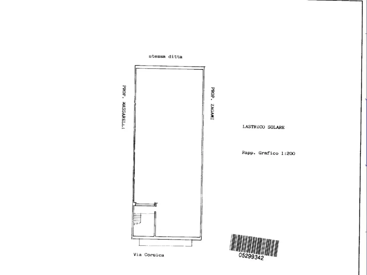 Negozio in Via Corsica, Copertino, {3} - Planimetria 1