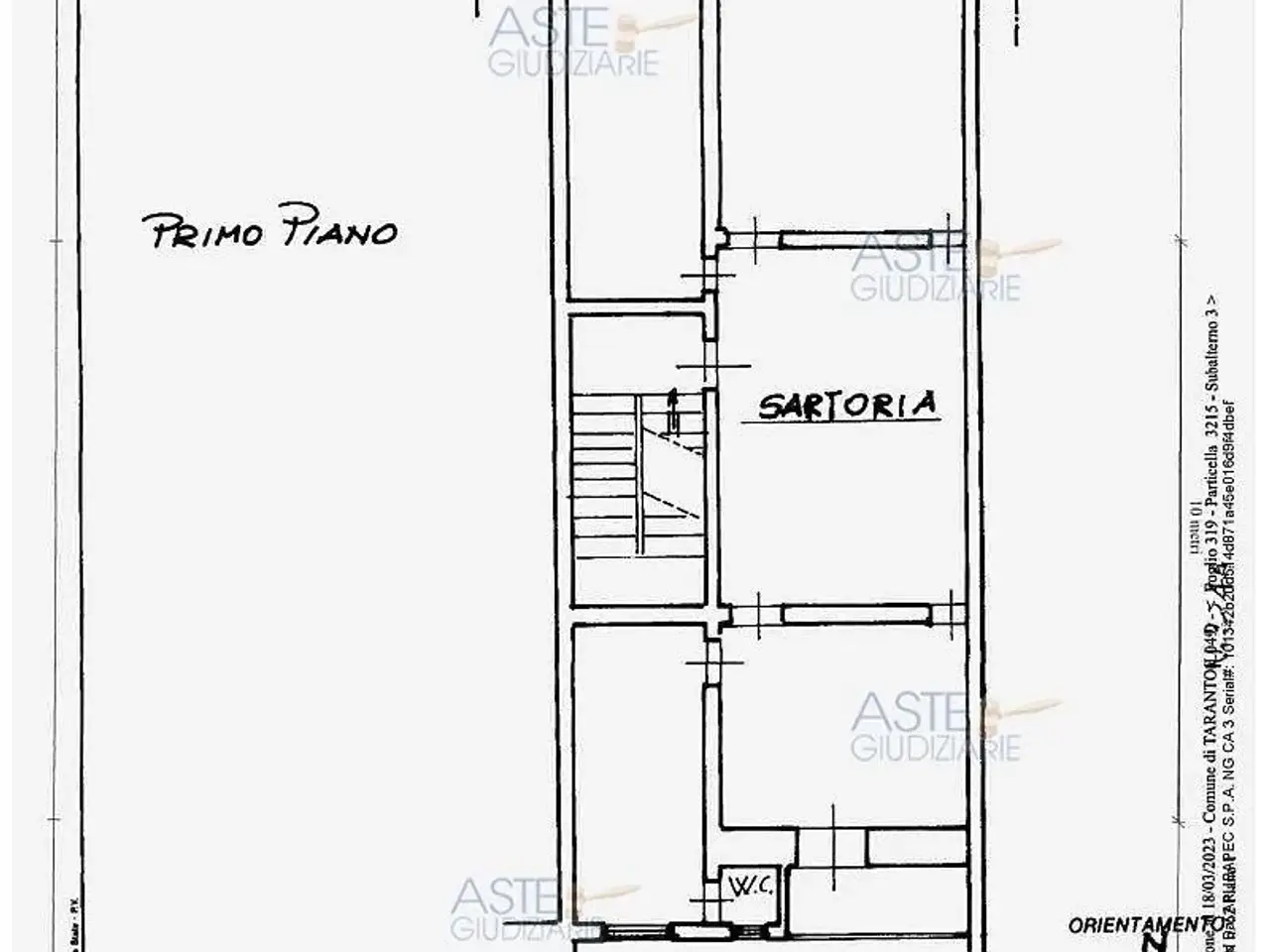 Fabbricato misto in Via Duca degli Abruzzi, 93a 93a, Taranto, {3} - Planimetria 1