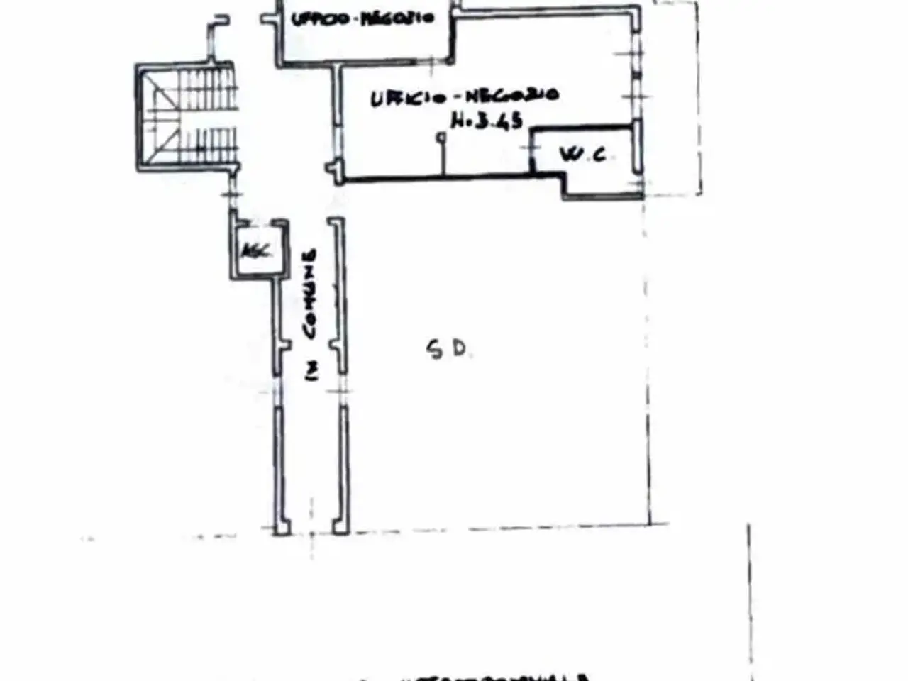 Negozio in Viale Europa 5, Pisogne, {3} - Planimetria 1