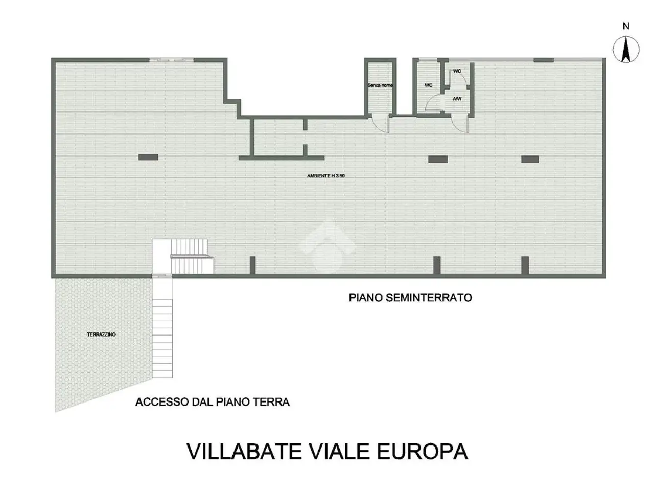 Negozio in Viale Europa 190, Villabate, {3} - Planimetria 1