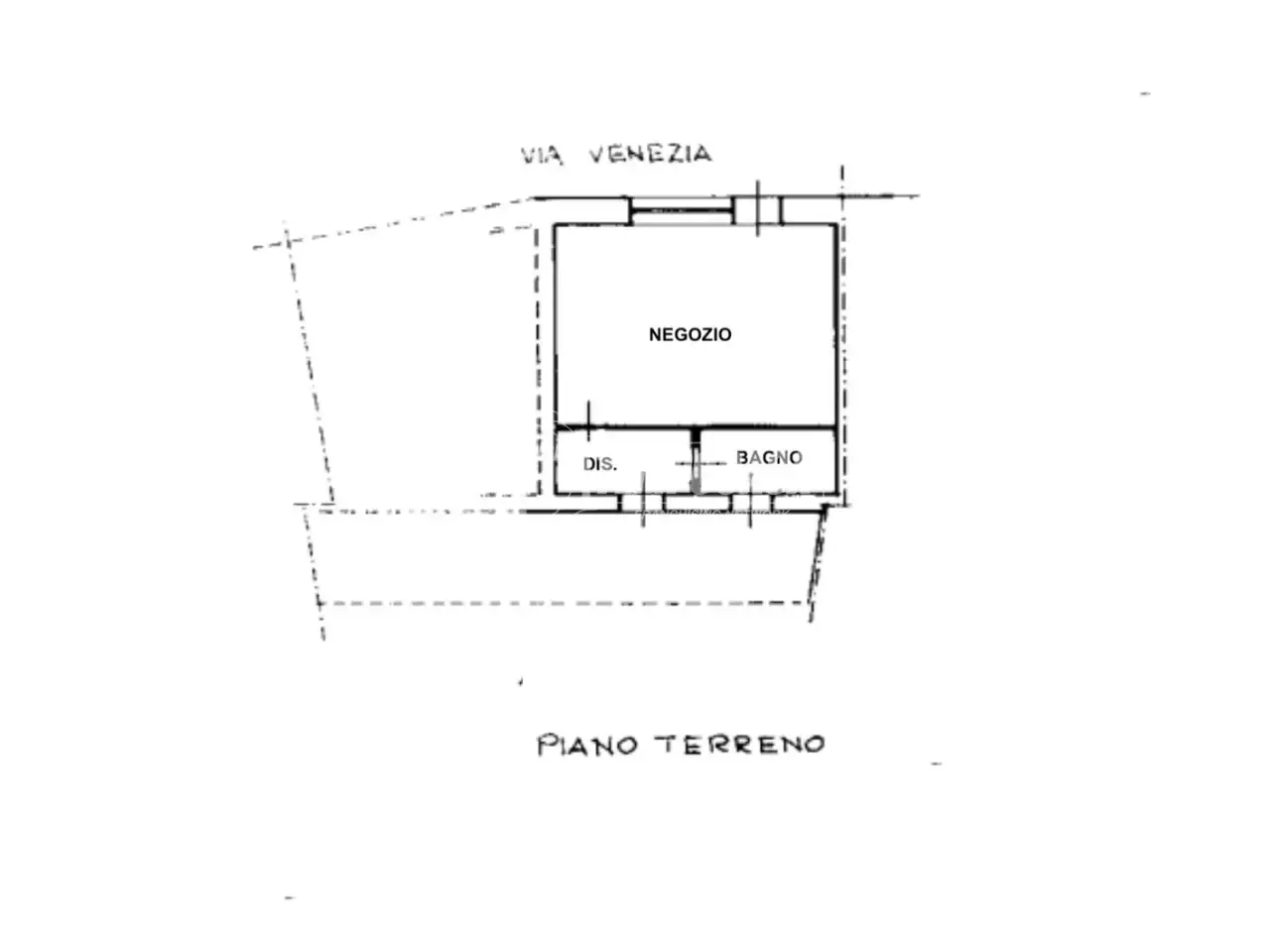 Negozio in Via Venezia 3, Casorate Sempione, {3} - Planimetria 1