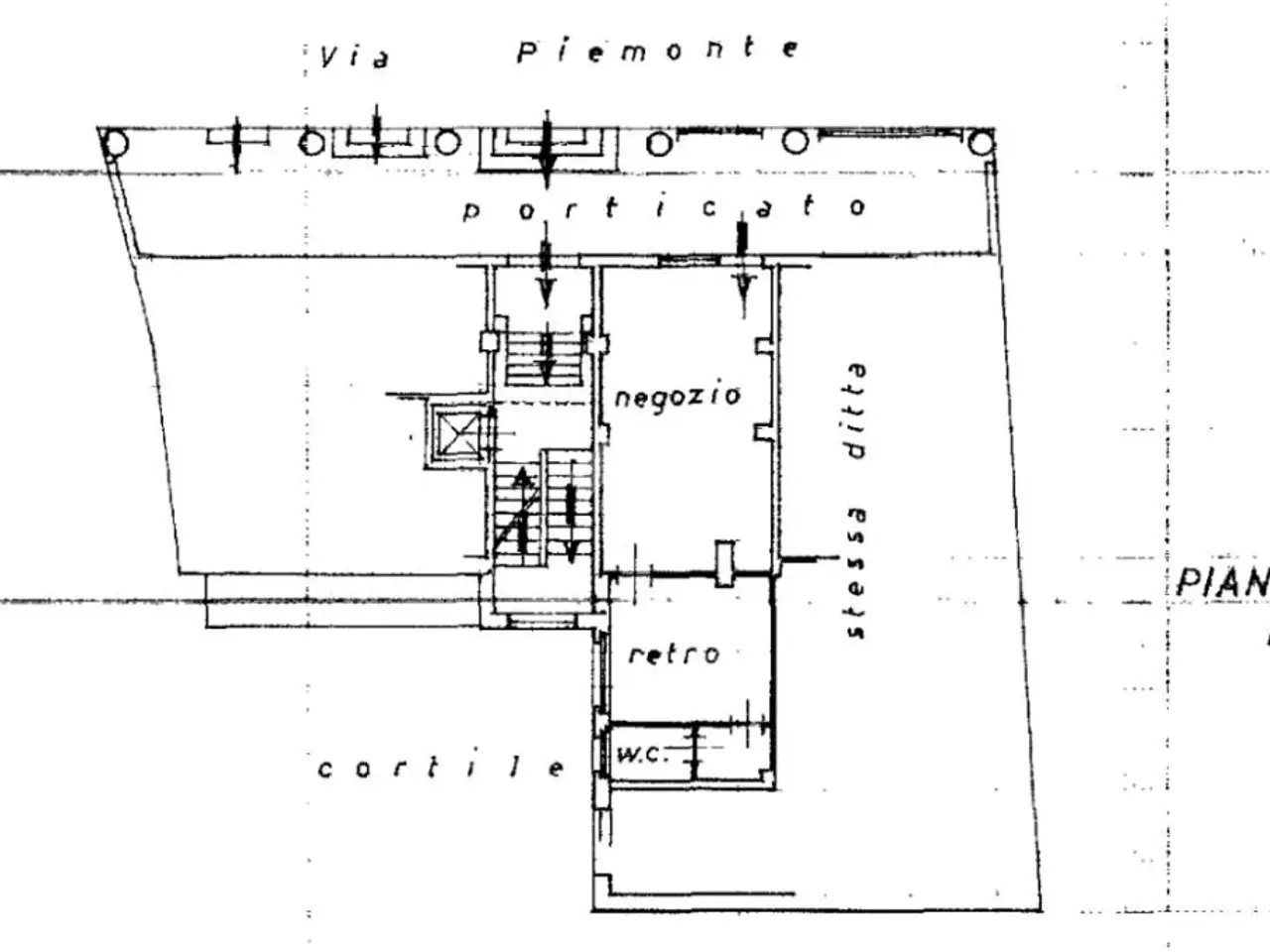 Negozio in Via Piemonte 35, Strambino, {3} - Planimetria 1