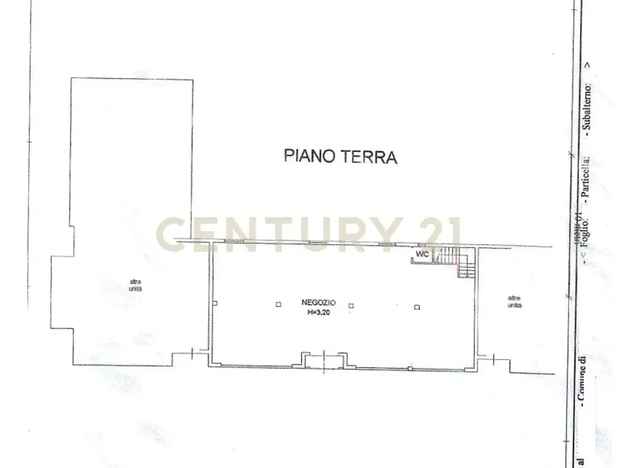 Negozio in Via Umberto I 53, Bovolone, {3} - Planimetria 1