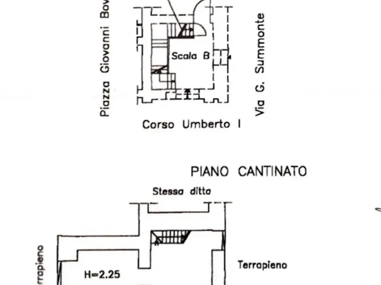 Magazzino in Piazza Giovanni Bovio, Napoli, {3} - Planimetria 1