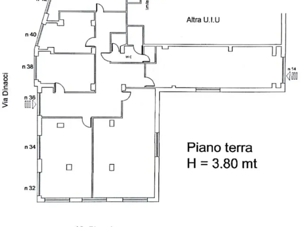 Negozio in Via Appia, Atripalda, {3} - Planimetria 1