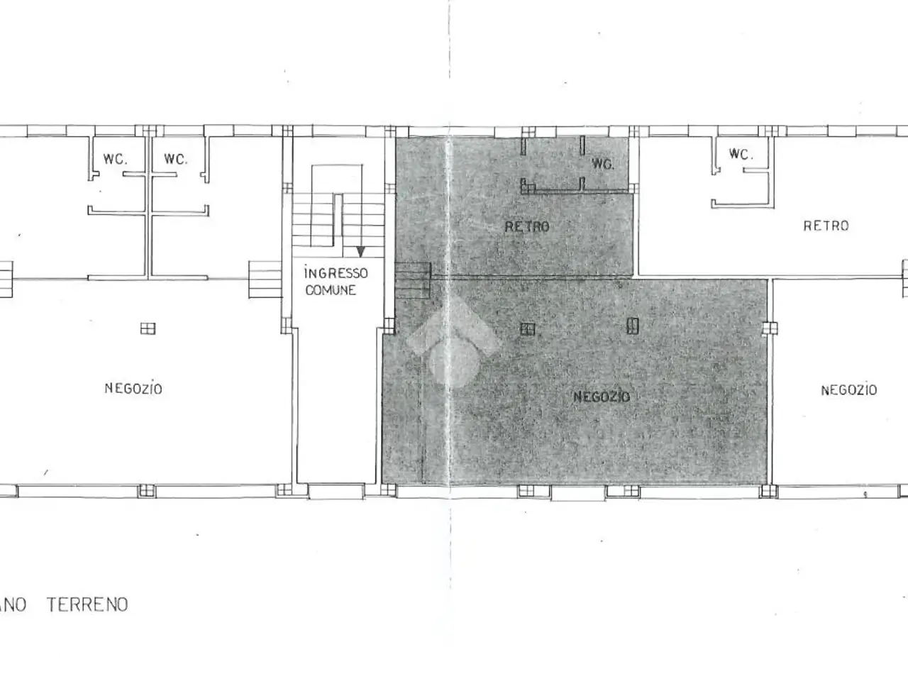 Negozio in Via Pietro Danieletti 41, Padova, {3} - Planimetria 1