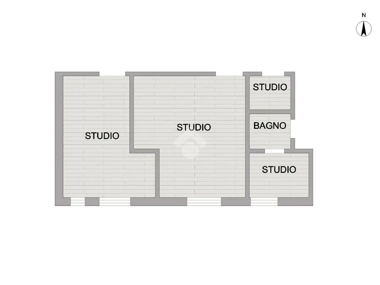 Ufficio in Via Posillipo 382, Napoli, {3} - Planimetria 1