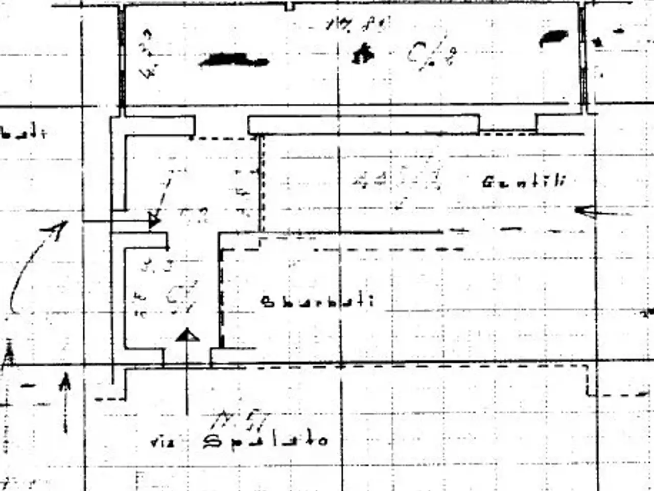 Magazzino in Via Pellegrino Tibaldi, Macerata, {3} - Planimetria 1
