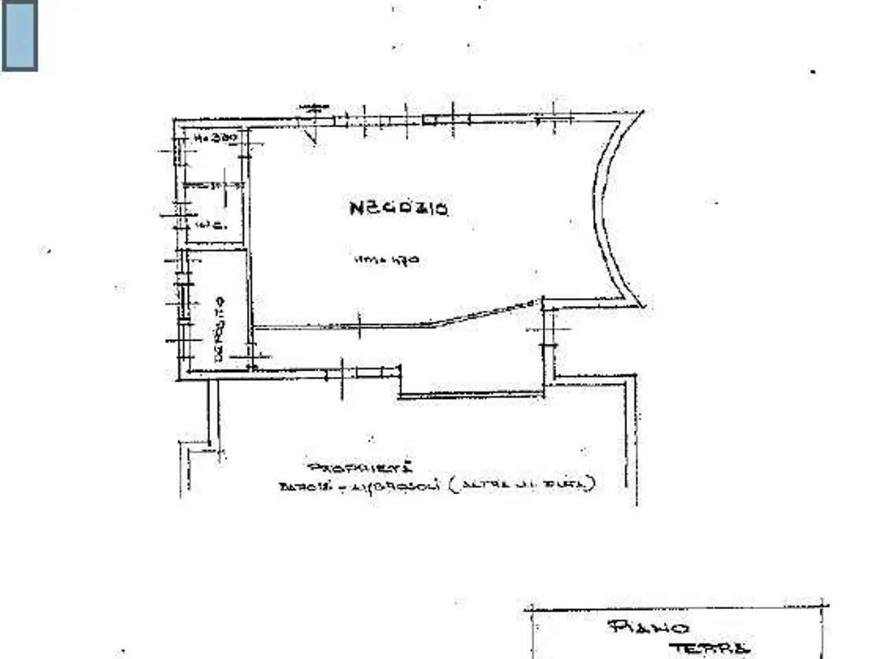 Negozio in Molino del Conte - Via Gorizia 6/F, Cassolnovo, {3} - Planimetria 1