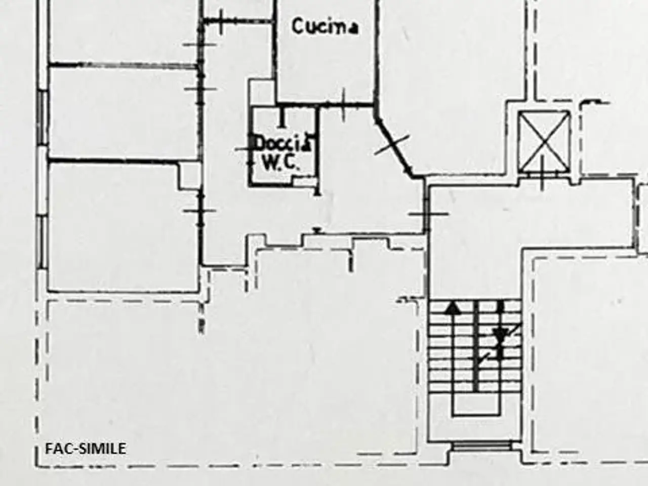 Trilocale in vendita, Via Gioacchino Rossini, Monfalcone - Planimetria 1