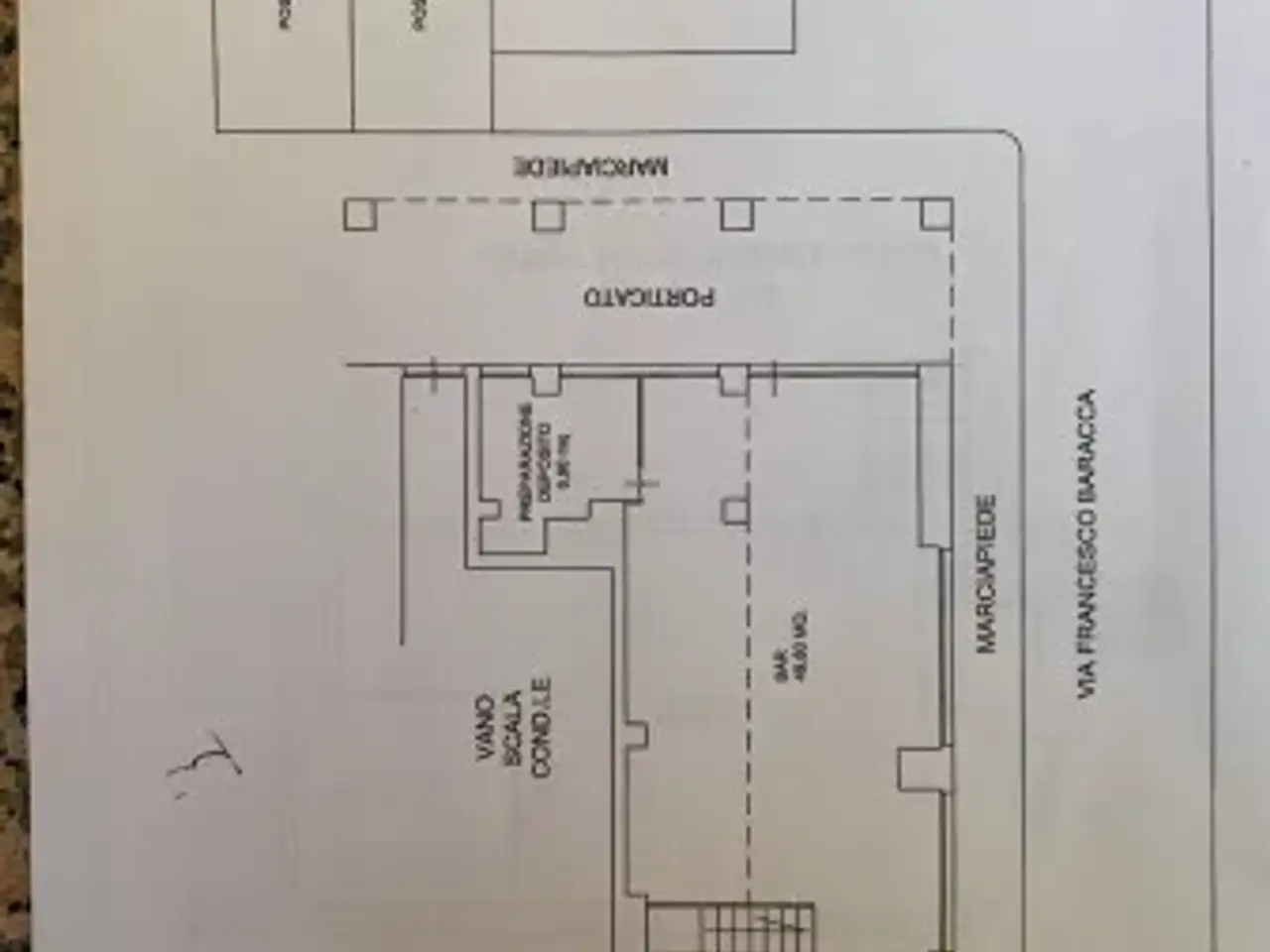 Tavola calda in Via Camillo Benso di Cavour 27, Alpignano, {3} - Planimetria 1