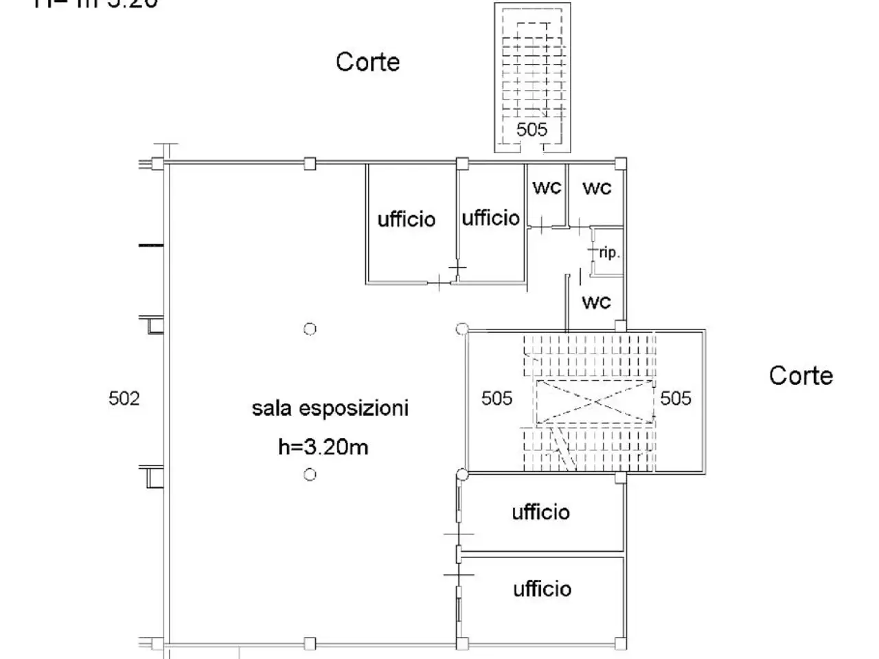 Capannone in Via Campoleone, Ariccia, {3} - Planimetria 1