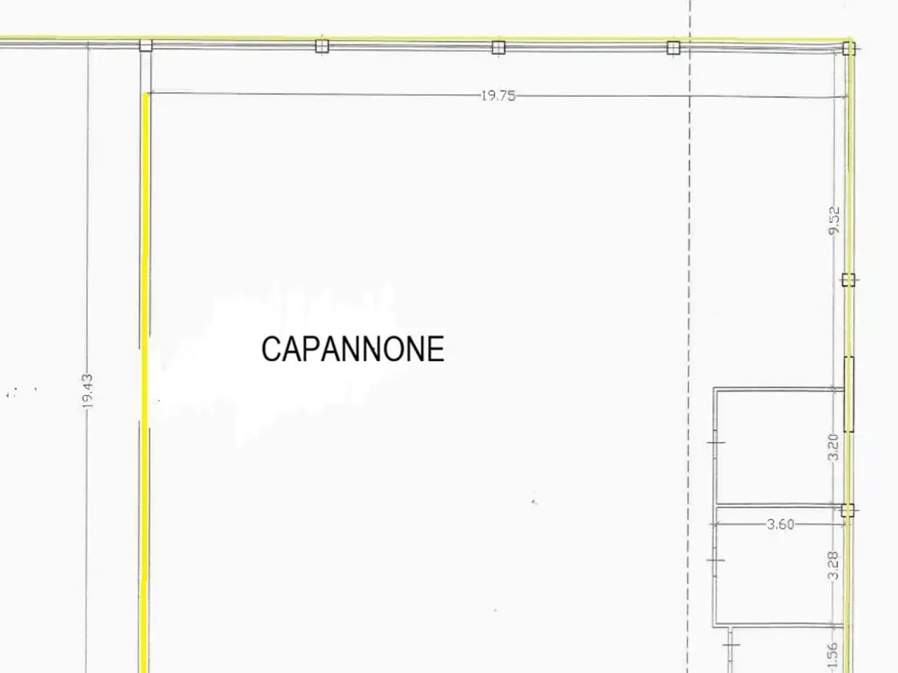 Capannone in , Capannori, {3} - Planimetria 1