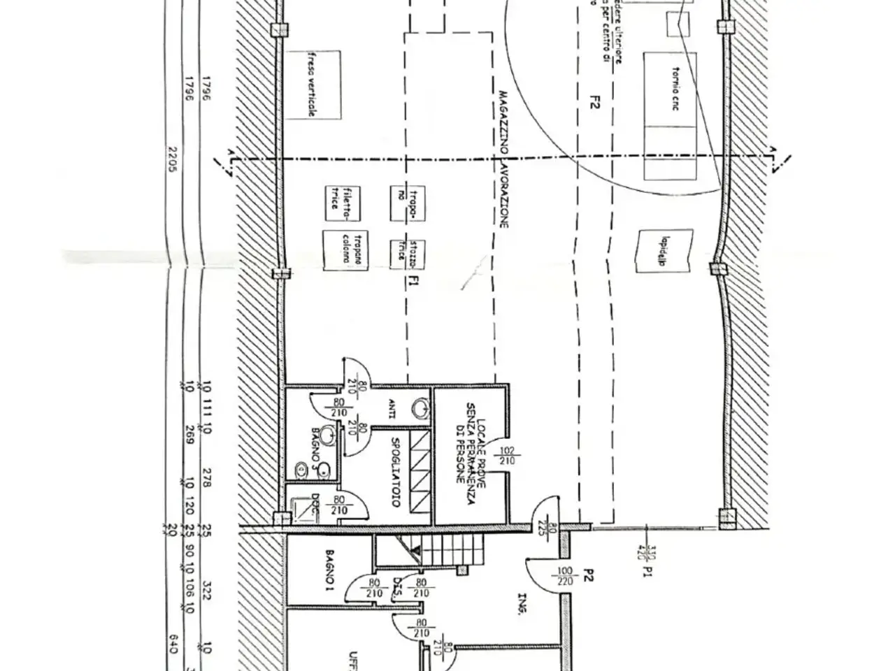 Laboratorio in , Calderara Di Reno, {3} - Planimetria 1