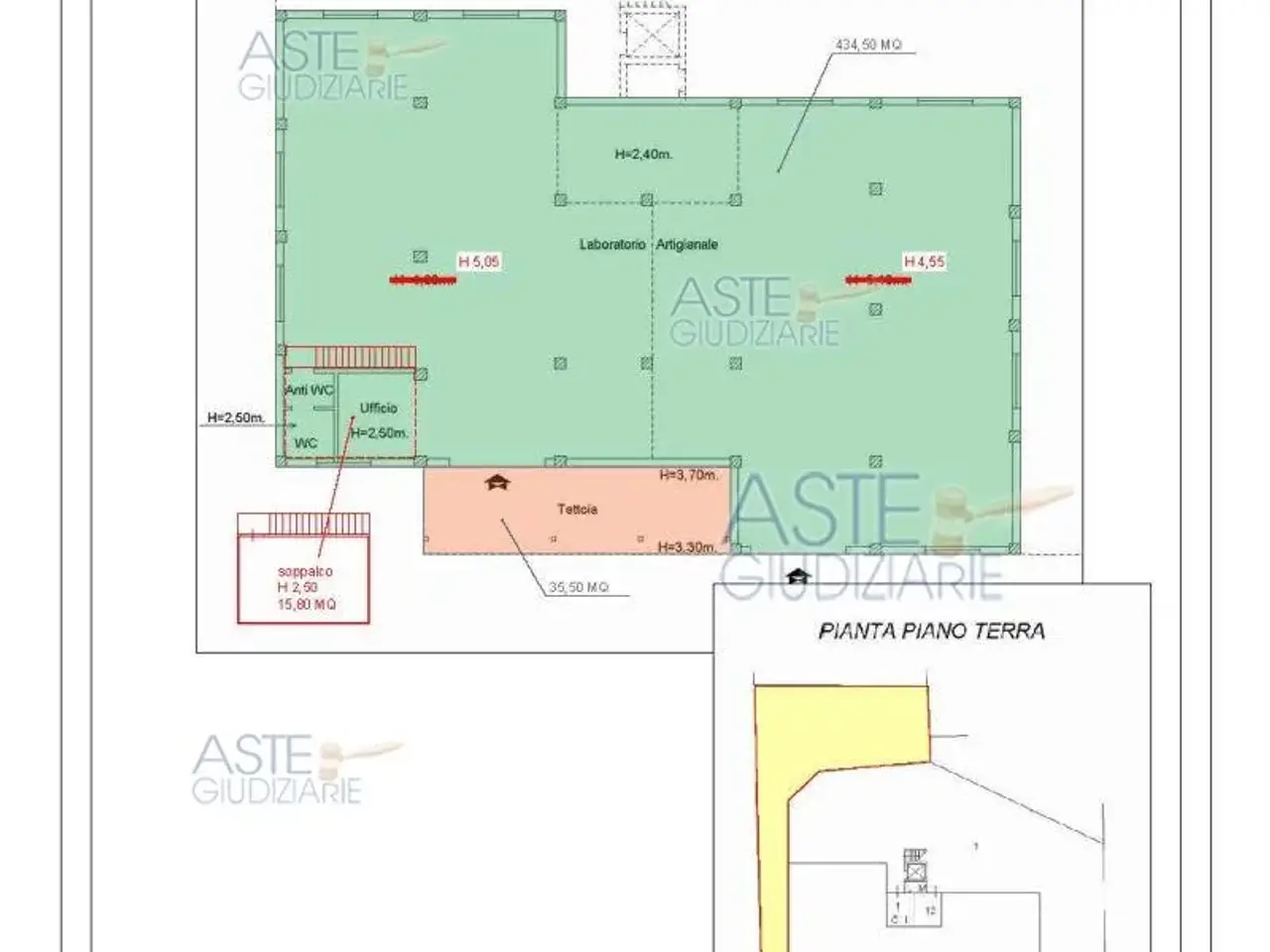 Laboratorio in Via Maiella, 45, 65010 Spoltore Pe, Italia 45, Spoltore, {3} - Planimetria 1