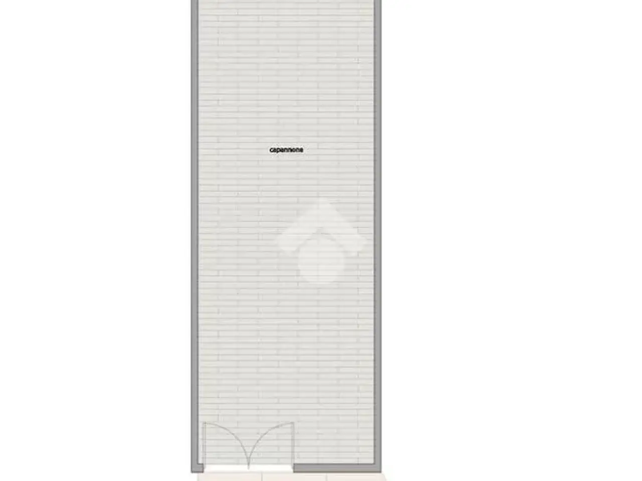 Capannone in Via Prato Pieve 60, Casazza, {3} - Planimetria 1