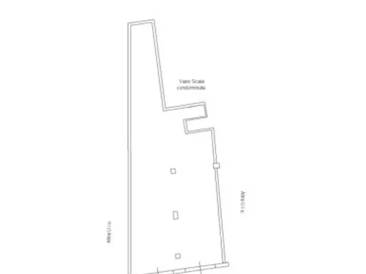 Magazzino in Via Regina Bianca 103, Catania, {3} - Planimetria 1