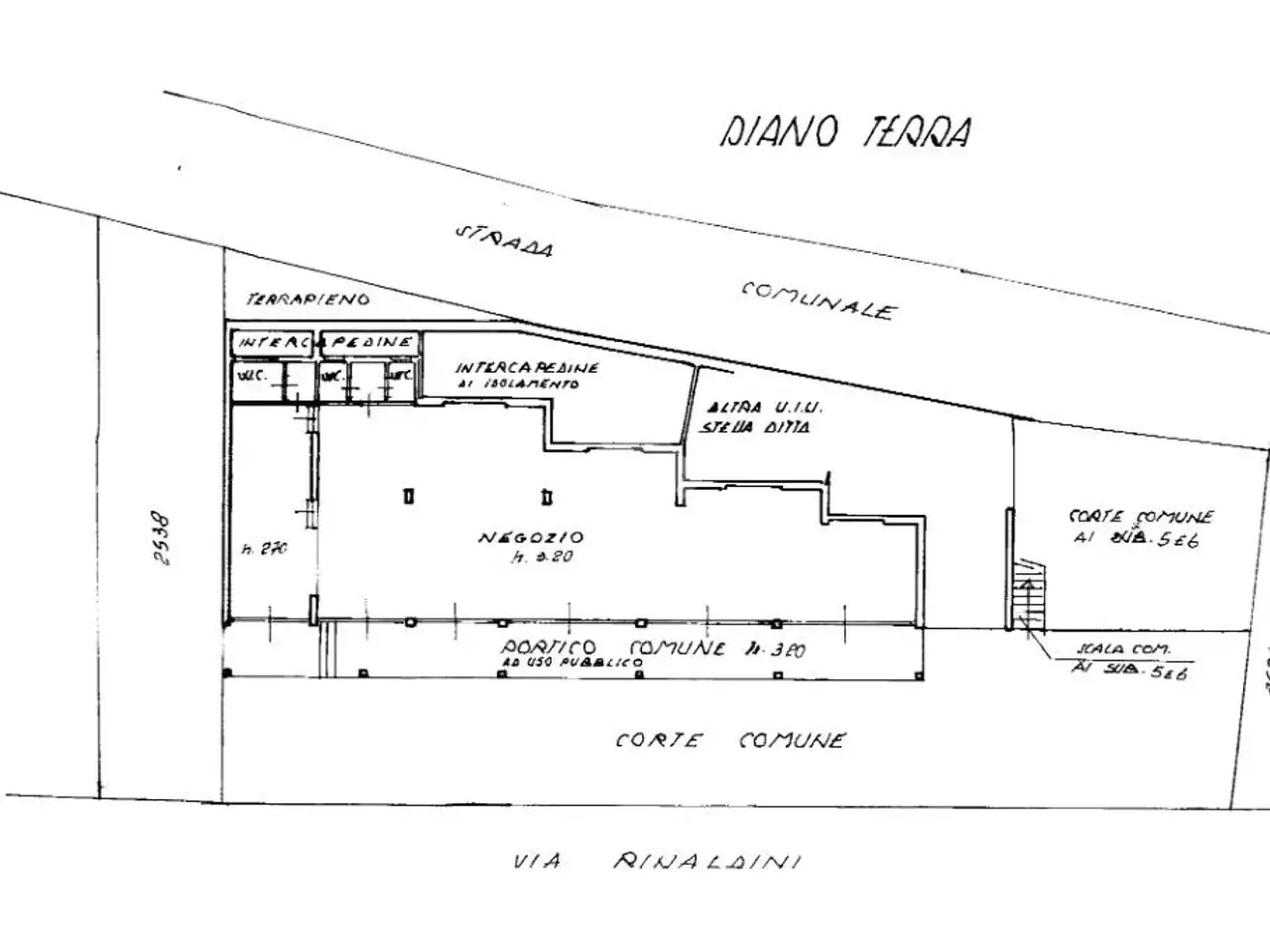 Negozio in Via E. Rinaldini 14, Vestone, {3} - Planimetria 1