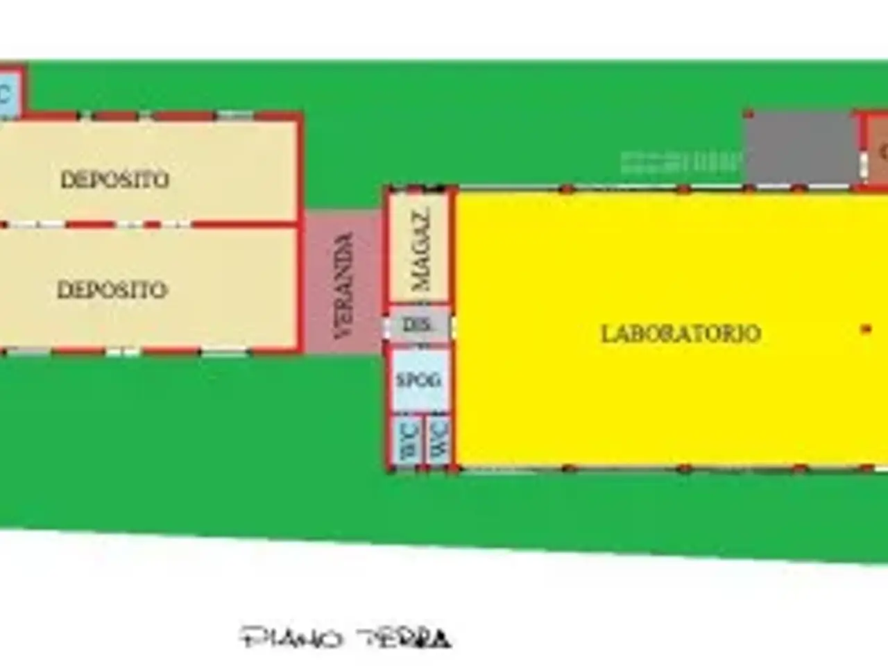 Capannone in Via delle Cantarelle, Pieve A Nievole, {3} - Planimetria 1