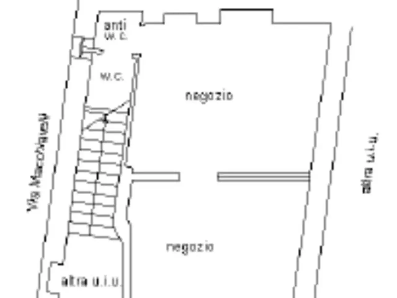 Negozio in Via Mazzini 13, Spotorno, {3} - Planimetria 1