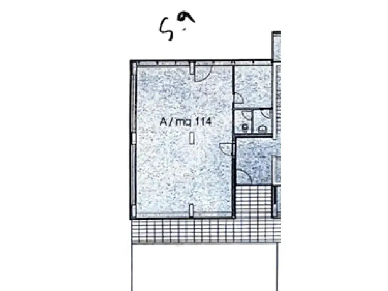 Ufficio in Via Padre Giglio 10, Cosenza, {3} - Planimetria 1