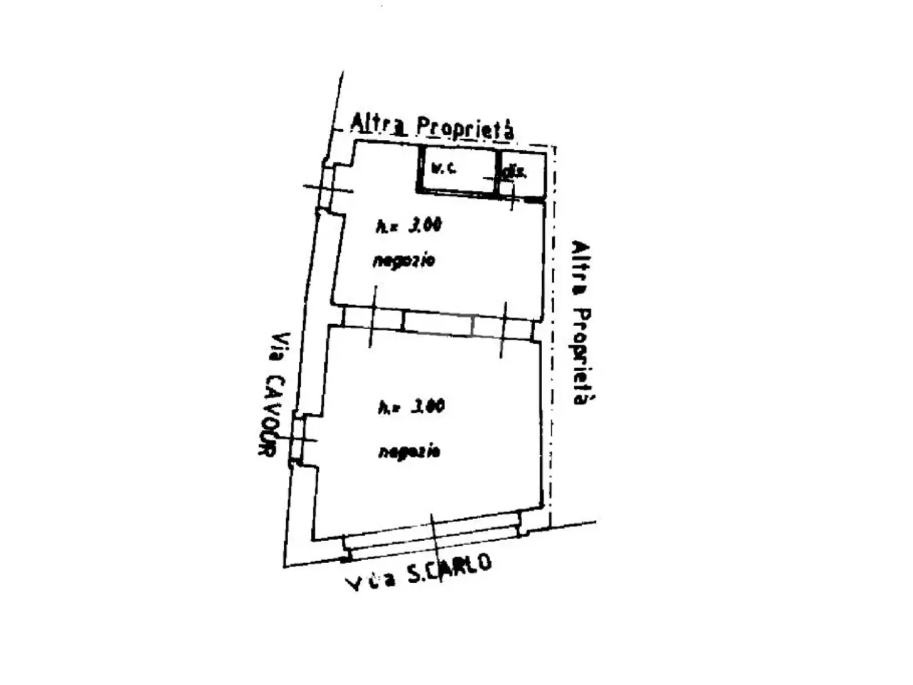Negozio in Via San Carlo 67, Salo', {3} - Planimetria 1