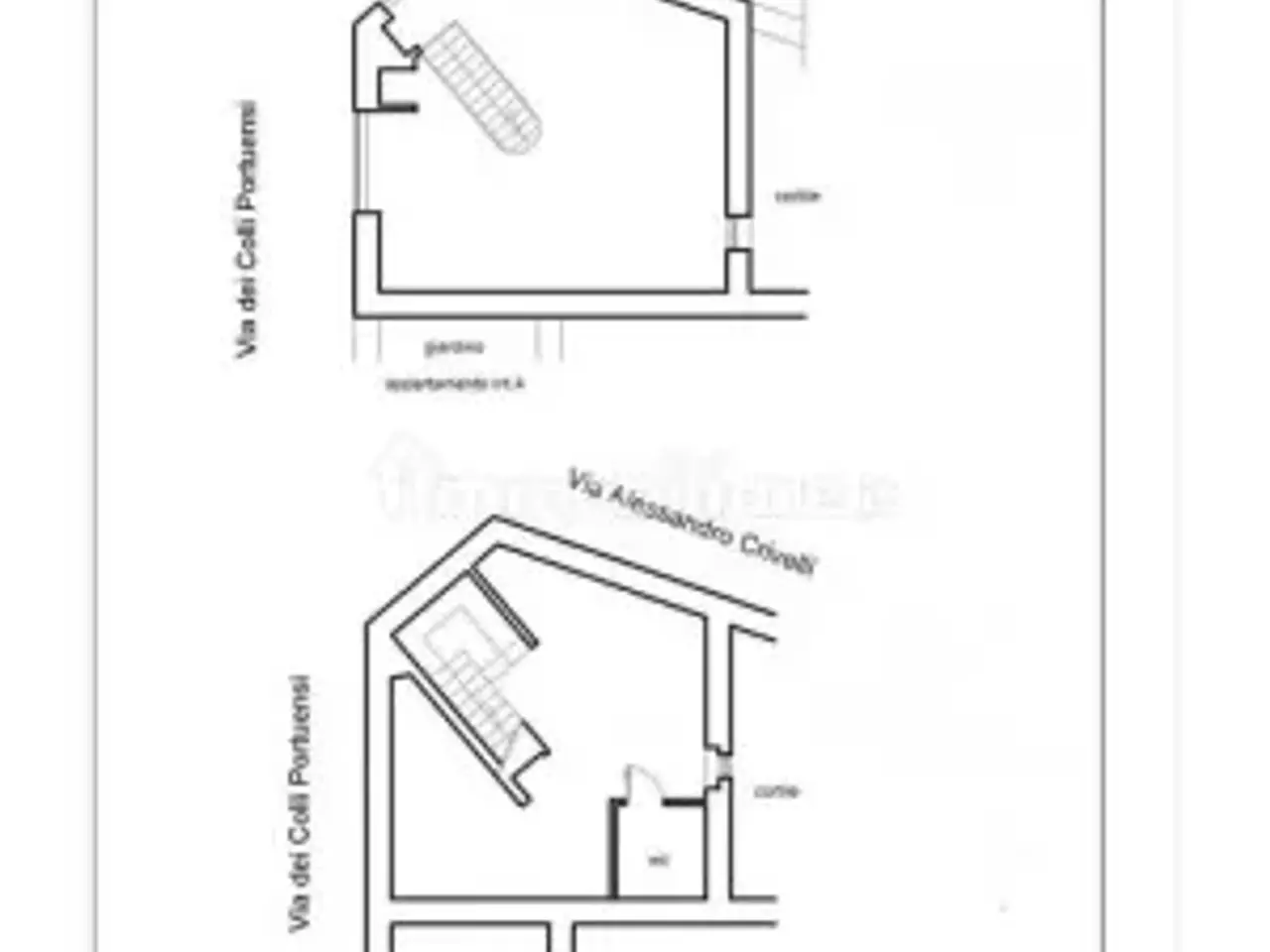 Negozio in Viale dei Colli Portuensi, Roma, {3} - Planimetria 1