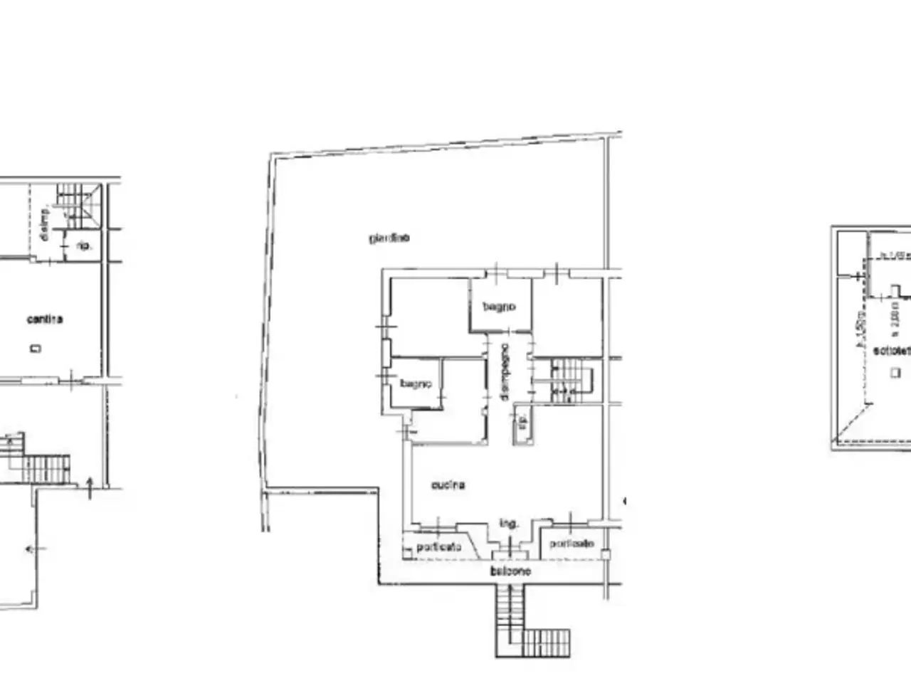 Villa bifamiliare in vendita, Via Padre Pio, 21, Sanfre' - Planimetria 1