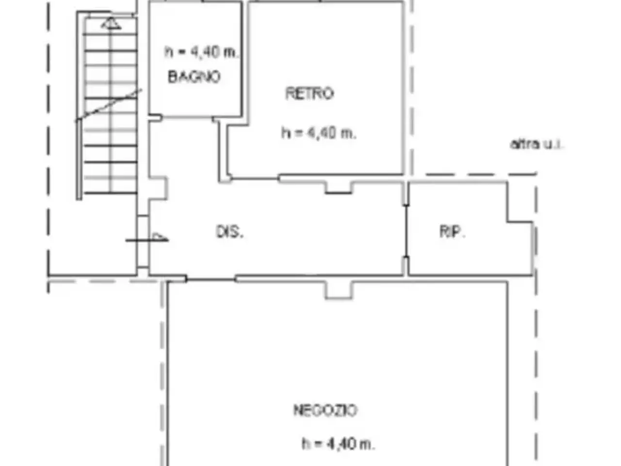 Ufficio in Via Don Bosco 23, Torino, {3} - Planimetria 1