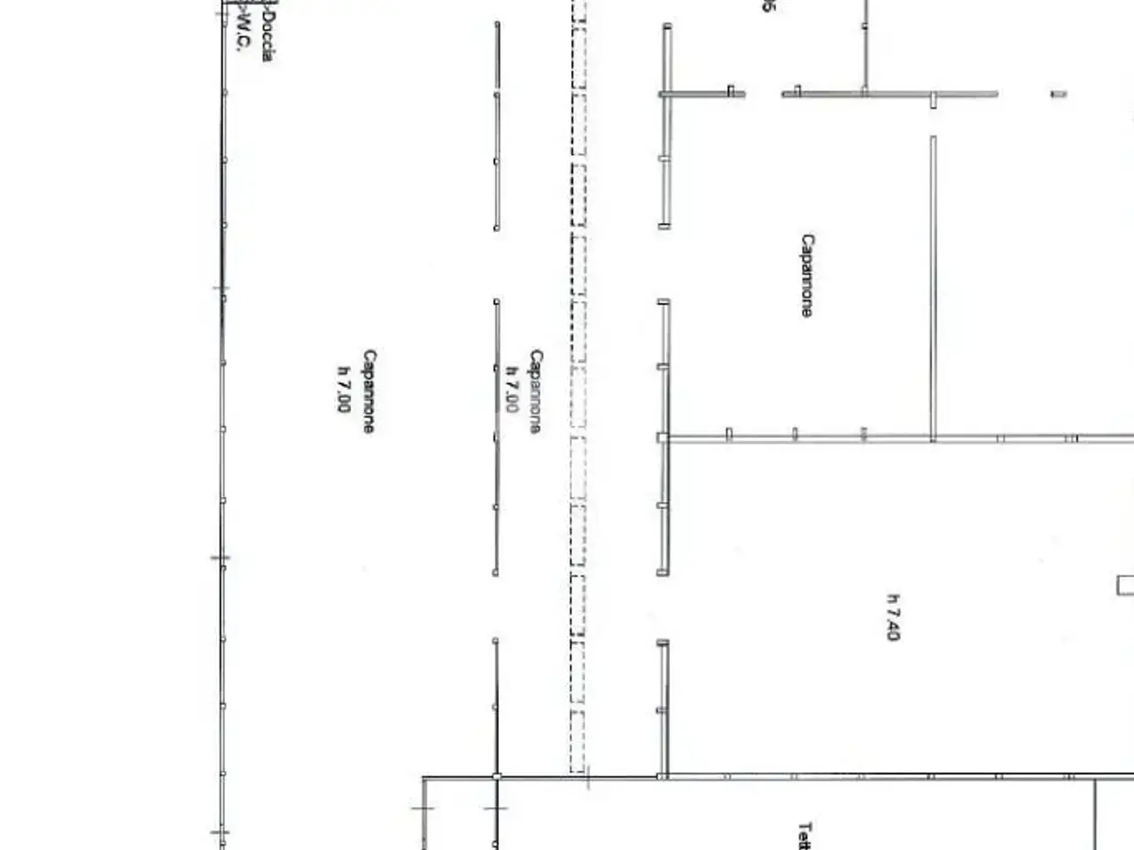 Capannone in Via Emilia 2540, Longiano, {3} - Planimetria 1