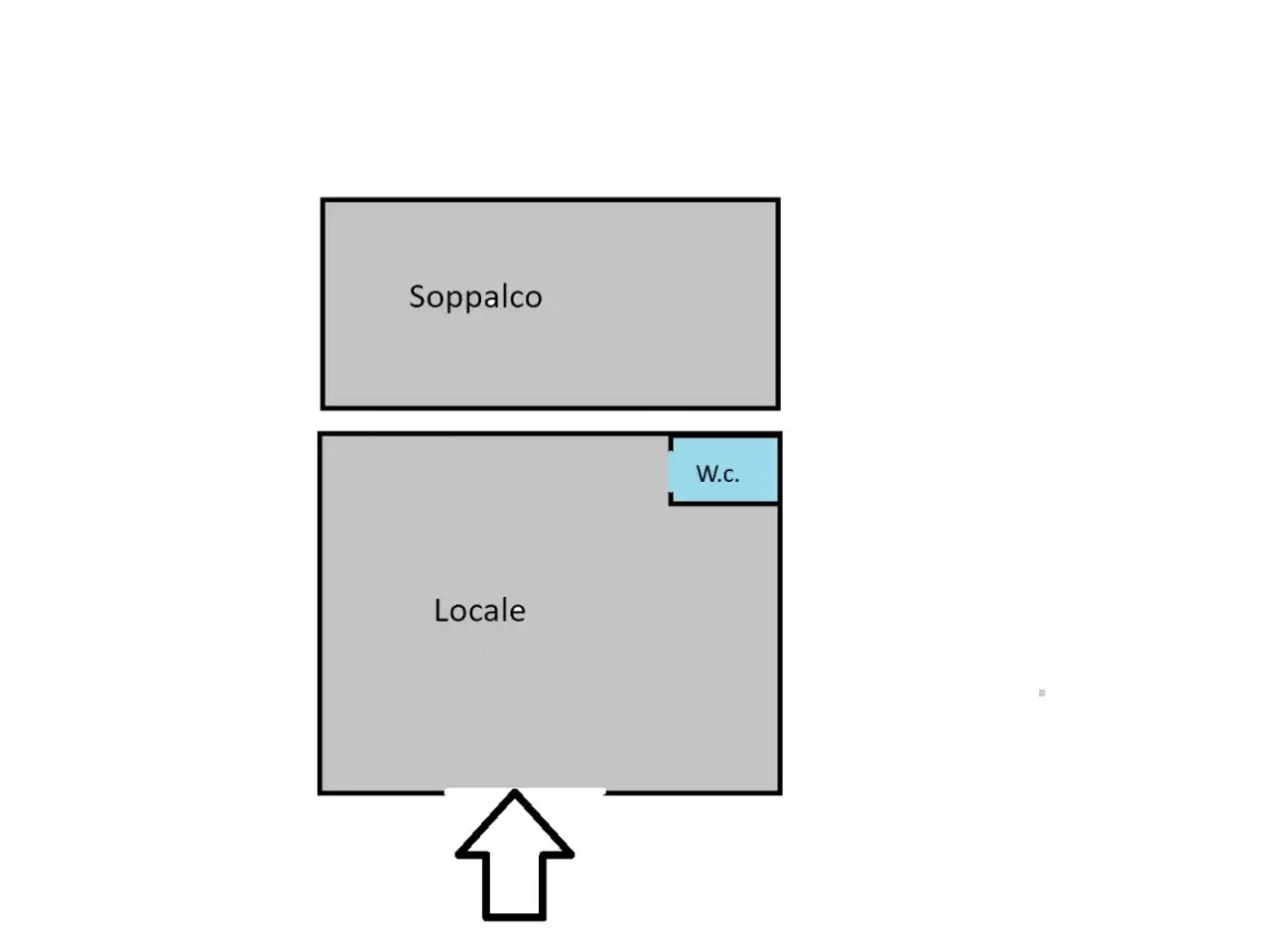 Negozio in Via Francesco Provenzale, Napoli, {3} - Planimetria 1