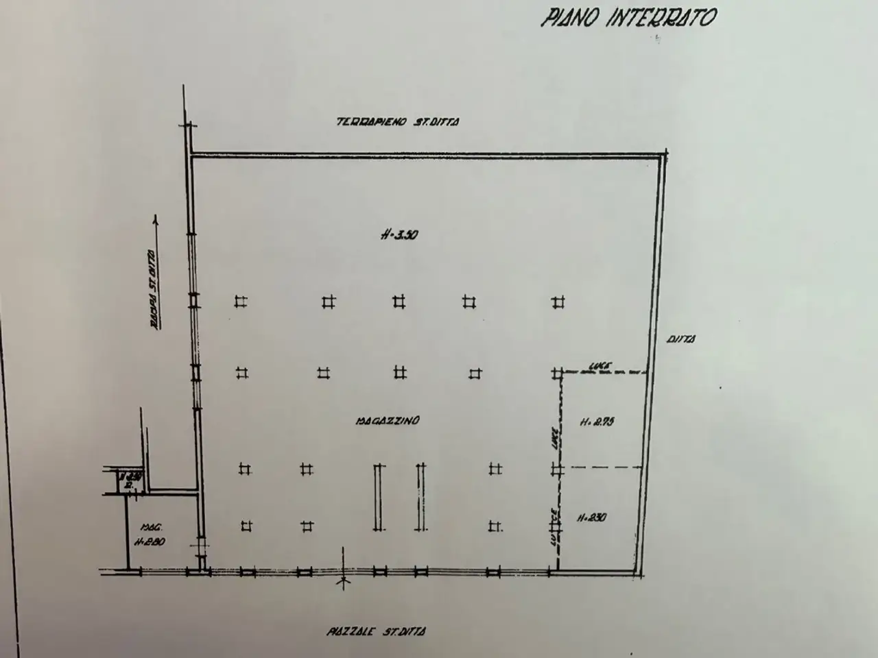 Magazzino in Strada di San Carlo  62, Terni, {3} - Planimetria 1