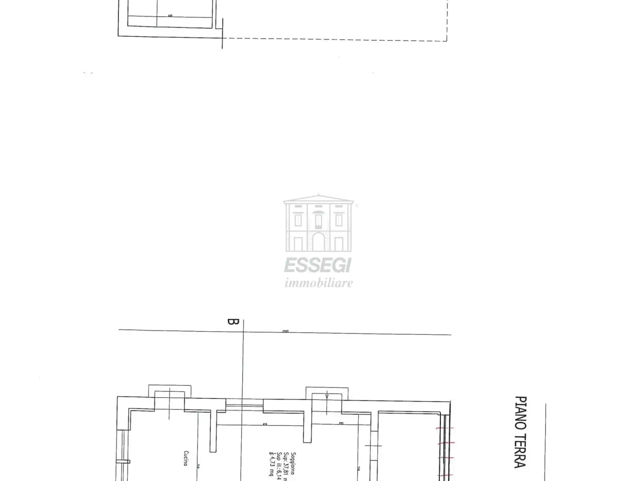 Appartamento in vendita, Via Don Giorgio Bigongiari 63, Lucca - Planimetria 1