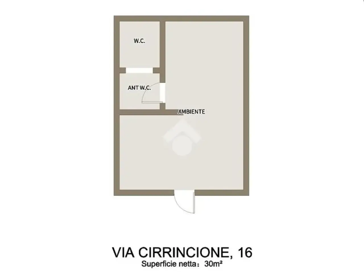 Negozio in Via Andrea Cirrincione 16, Palermo, {3} - Planimetria 1